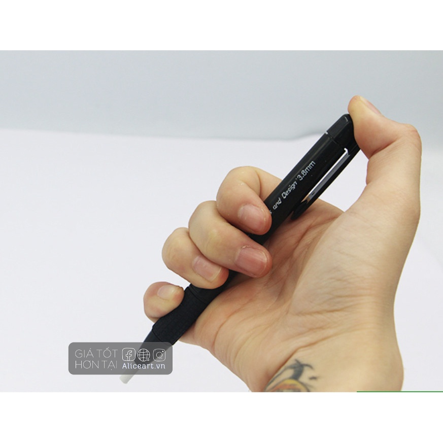 BÚT TẨY CHÌ ERASER PEN Bút Gôm Trung Quốc (kèm 5 lõi tẩy) STL-4206 | Bút Tẩy Xé Marie's 5mm