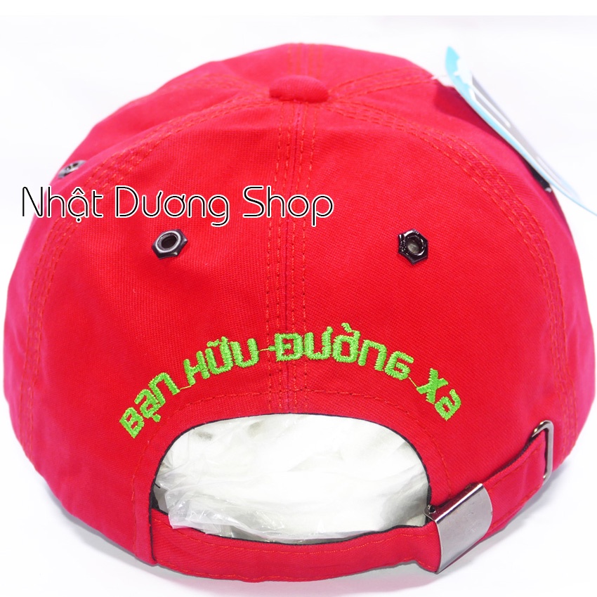 Nón kết Bạn Hữu Đường Xa, nhiều mẫu mã Mũ lưỡi trai đẹp khóa gài xịn, chất liệu vải cotton thoáng mát