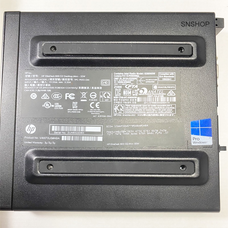 Máy Tính Để Bàn HP EliteDesk 800 G2 Desktop Mini 35W - CPU i5 6500 Ram 8GB SSD 256G- Bảo Hành 3 Thángi