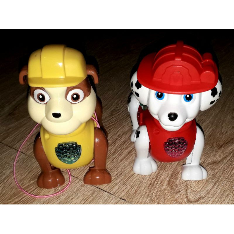 Chú Chó Paw đi dạo có nhạc và đèn led rất đẹp bằng nhựa tặng kèm pin