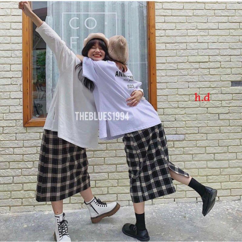 [Mã FAMAYWA giảm 10K đơn 50K] Chân váy dài qua gối, chân váy nữ kẻ caro, chân váy nữ unisex giá rẻ nhất Shopee | BigBuy360 - bigbuy360.vn
