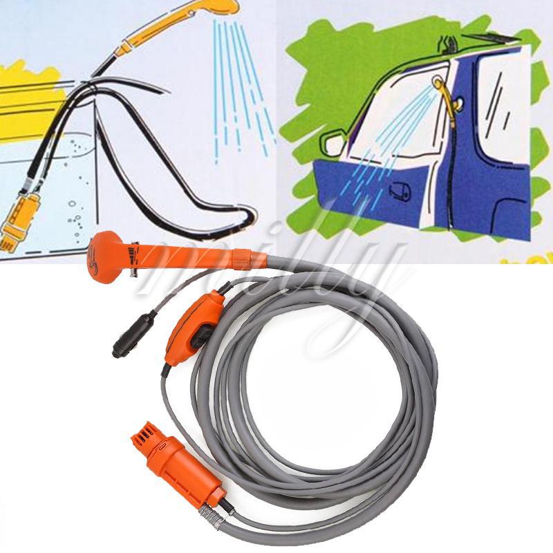 Camping Travel Caravan Car Camper Electric Portable Shower Water Pump 12V Washer