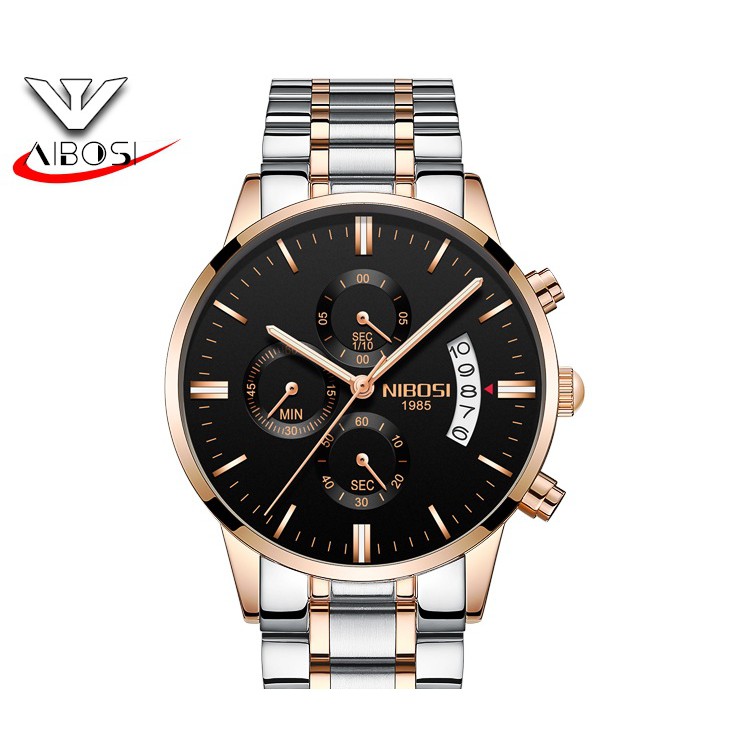 [HÀNG HIỆU] ĐỒNG HỒ NAM NIBOSI 2309 (1985) DÂY THÉP CHÍNH HÃNG FULLBOX - STYLE DOANH NHÂN - CHÍNH HÃNG[FULLBOX] | BigBuy360 - bigbuy360.vn