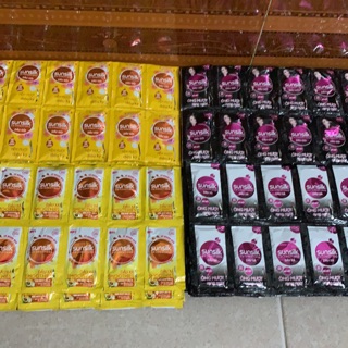 Dầu gội + dầu xả sunsilk dây 12 gói*6g