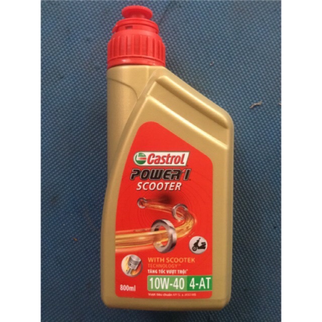 Nhớt Castrol Power 1 Scooter 0.8 L