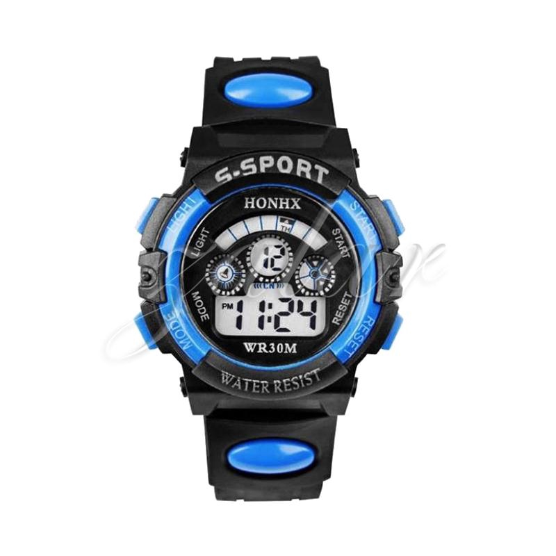Children's Sports Watch Rubber Band Waterproof Multi-function Electronic Wrist Watch