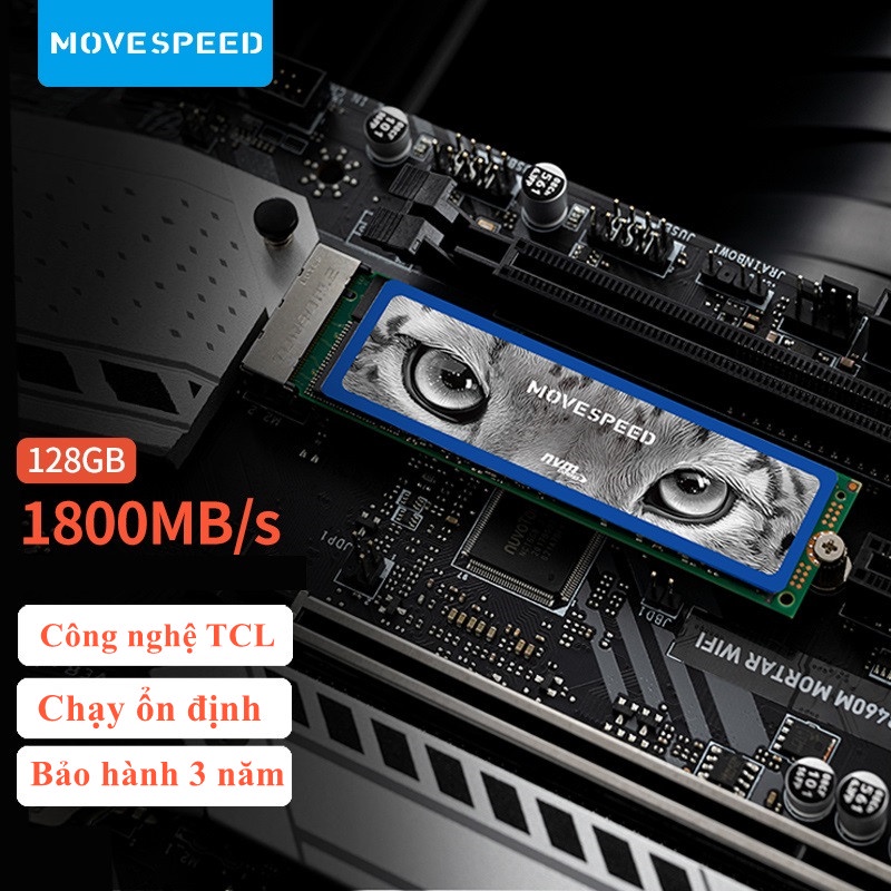 Ổ cứng SSD MOVE SPEED NVMe 512GB PCIe có DRAM Gen3x4 M.2 2280- New - Full Box - (BH 36 Tháng)  3 năm 1 đổi 1 | BigBuy360 - bigbuy360.vn