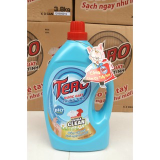 Nước giặt trung tính Tero Ultra Clean 3.8kg