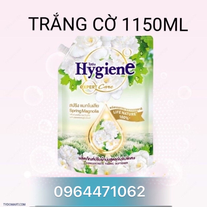 Nước xả Hygiene Thái Lan đậm đặc lưu hương lâu hơn túi 1300ml