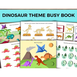 Sách bóc dán chủ đề Thế Giới Khủng Long