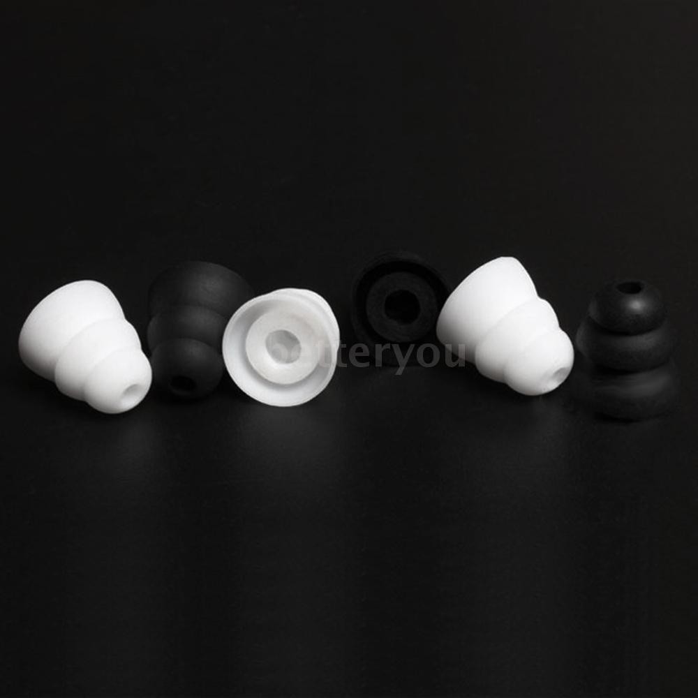 Set 3 Cặp Vỏ Bọc Tai Nghe 3.8mm Bằng Silicone Thân Thiện Với Môi Trường | BigBuy360 - bigbuy360.vn