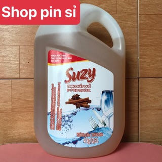 Nước rửa chén bát Suzy 4kg chất lượng NHẬT BẢN hương Quế