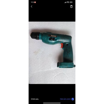 Thân Máy khoan PIN makita 12v, hai chức năng, có búa và khoan thường, 2 cấp độ nhanh chậm,. máy hoạt động fun chức năng