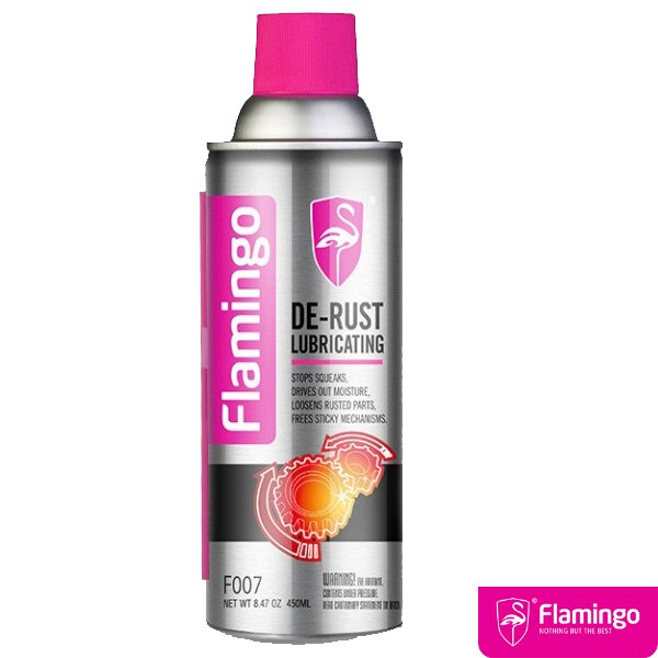 Bình Xịt Chống Rỉ Sét Flamingo F007 450ml - Hãng Phân Phối Chính Thức