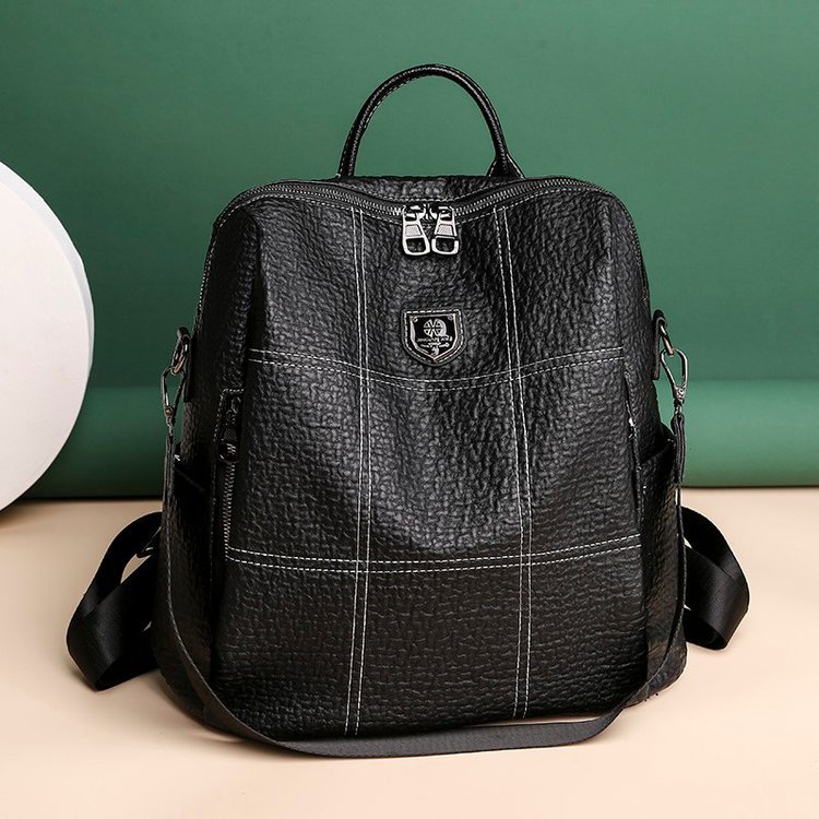 Balo Da PU Cỡ Lớn Phong Cách Hàn Quốc Cho Nữ Sinh