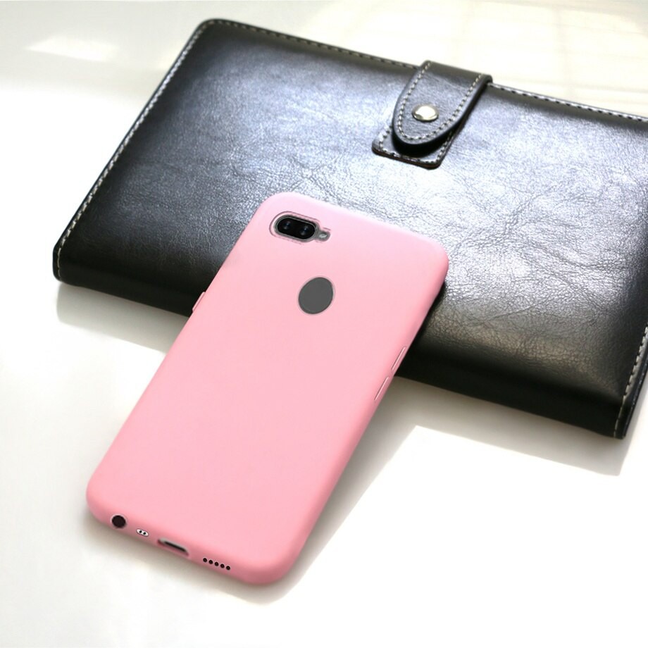 Ốp Điện Thoại Mềm Màu Trơn Đơn Giản Cho Oppo A12 6.22 Inch Oppo A12 A 12 Cph2083 Cph2077