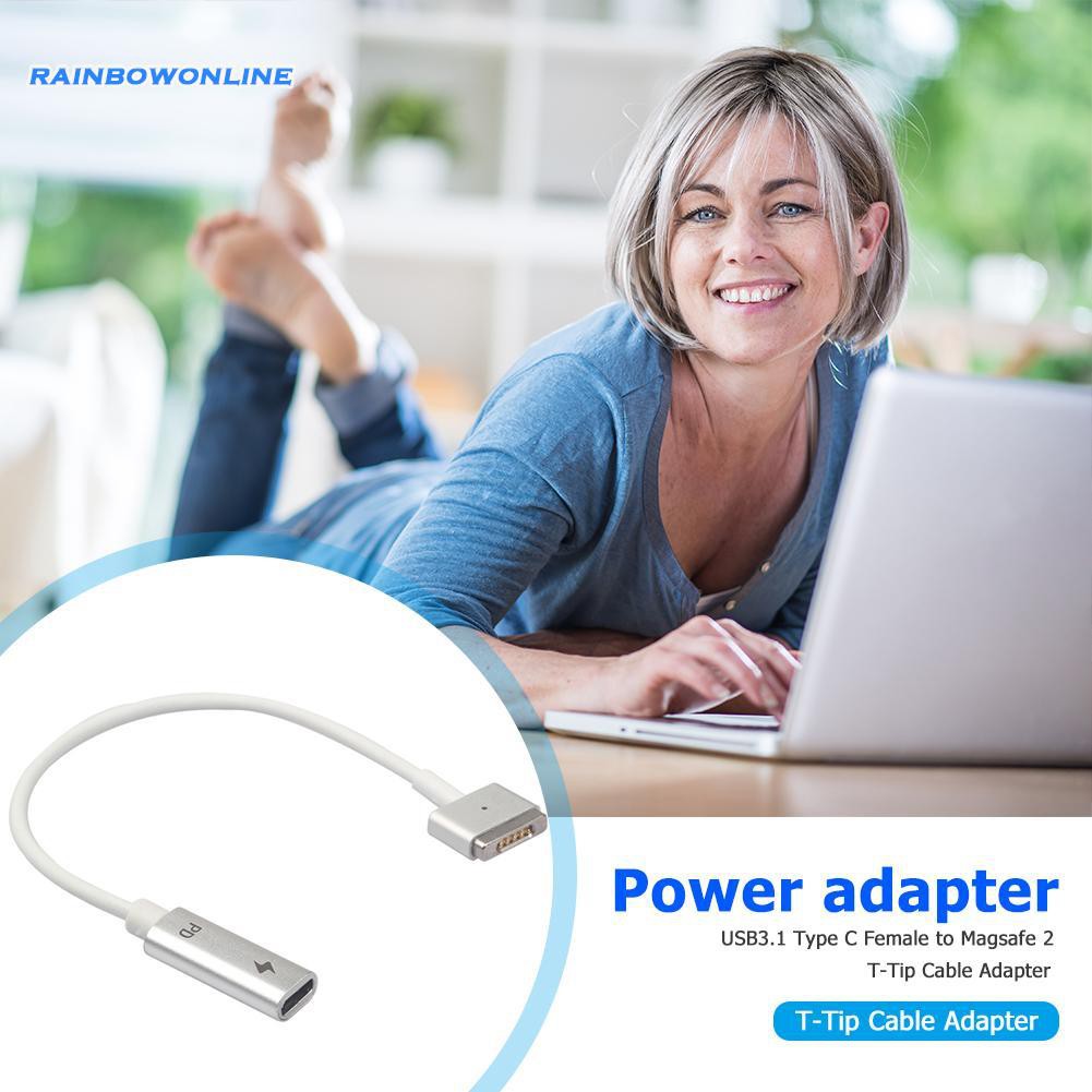 Dây Cáp Chuyển Đổi Đầu Usb Type C Sang Magsafe 2 T 90w Cho Macbook Air Pro