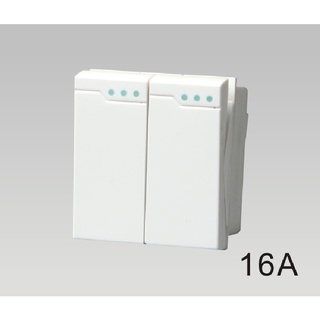 Hạt công tắc đôi 1 & 2 chiều dobo
