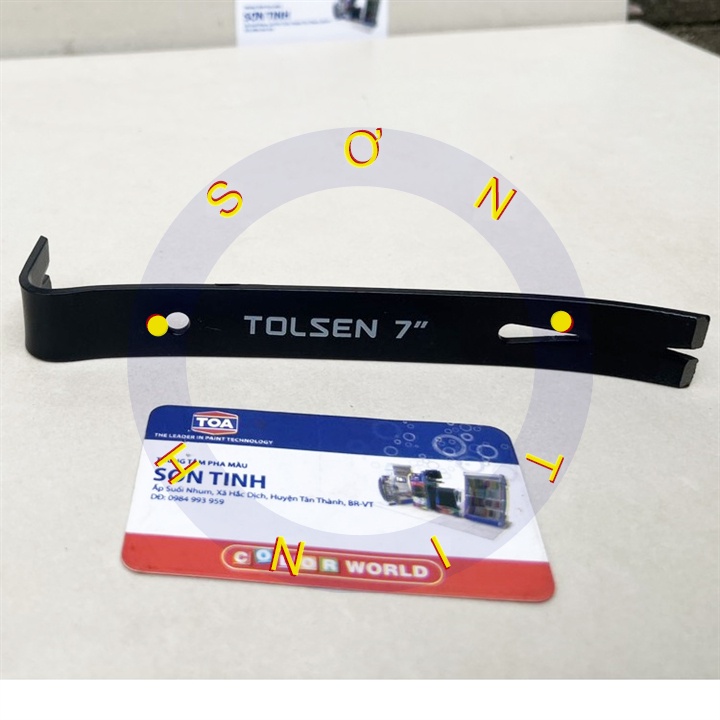 Xà beng dẹp 180mm tolsen 25113