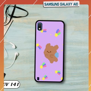 Ốp lưng Samsung Galaxy A10 lưng nhám viền dẻo