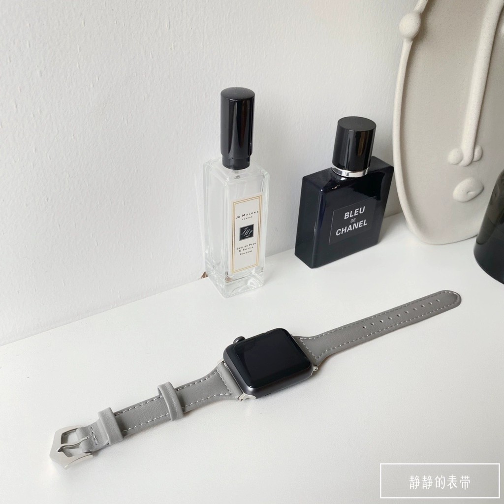 Dây Đeo Da Thời Trang Cho Đồng Hồ Thông Minh iWatch series 8 7 6 5 SE 4 3 2 41mm 45mm 40mm 42mm 44mm 38mm