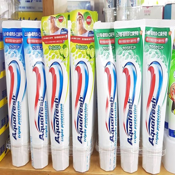 Kem đánh răng Aquafresh nội địa nhật 140g