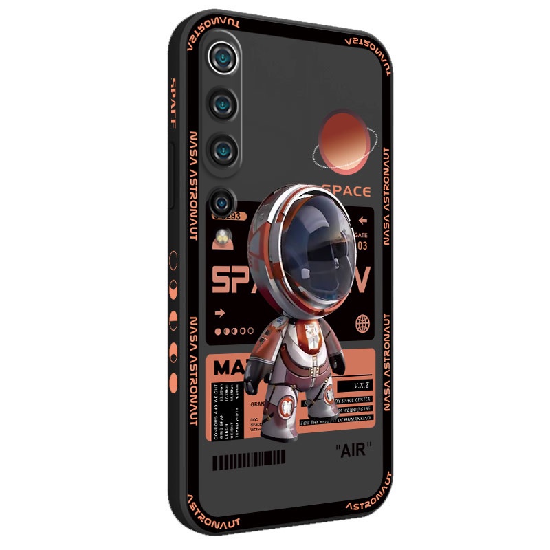 Ốp Điện Thoại Silicon Họa Tiết Phi Hành Gia Cho Xiaomi Mi 10 Pro Lite 10S 9 8