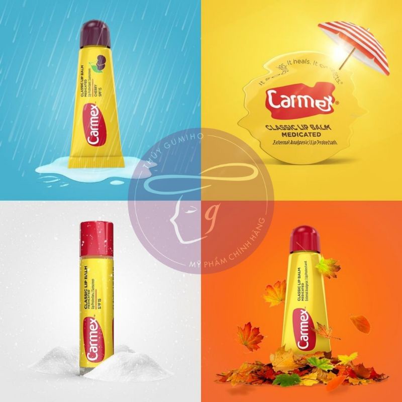 [NHIỀU LOẠI] Son dưỡng Carmex Mỹ