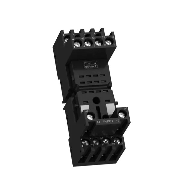 Đế relay RXZE2M114M Schneider 2 Poles (8 chân) sử dụng cho relay trung gian RXM2, RXM4