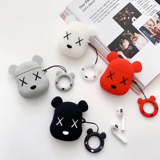 🌟 Case airpods🌟 Vỏ bao airpod 2 silicon đựng tai nghe không dây i11 i12 i18 i100.
