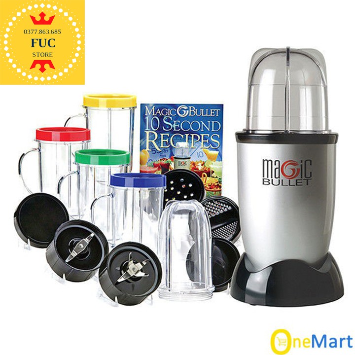 Máy xay MAGIC BULLET đa năng - Xay ép thực phẩm hoa quả - Hàng chính hãng