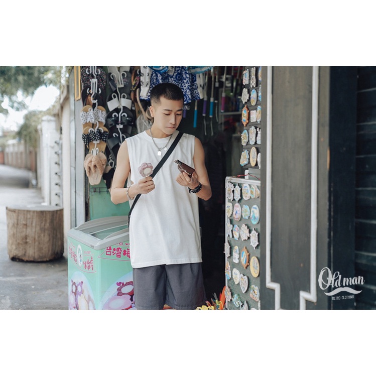 Áo Thun Ba Lỗ, Áo Tanktop Thể Thao Nam, Kiểu Sát Nách, Basic Trơn Cotton