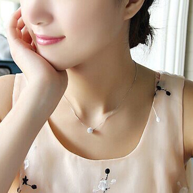 Dây chuyền hợp kim đính đá thời trang dành cho nữ