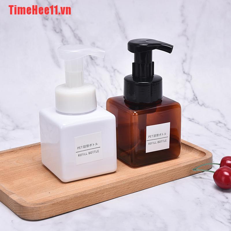 (Hàng Mới Về) Bình Xịt Tạo Bọt Làm Sạch Da Mặt 250ml Timehe11