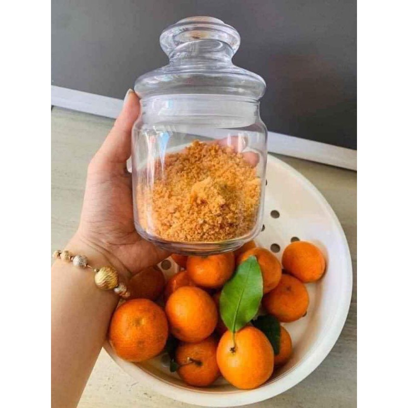 5 HỦ THUỶ TINH TRÒN NẮP HÍT..