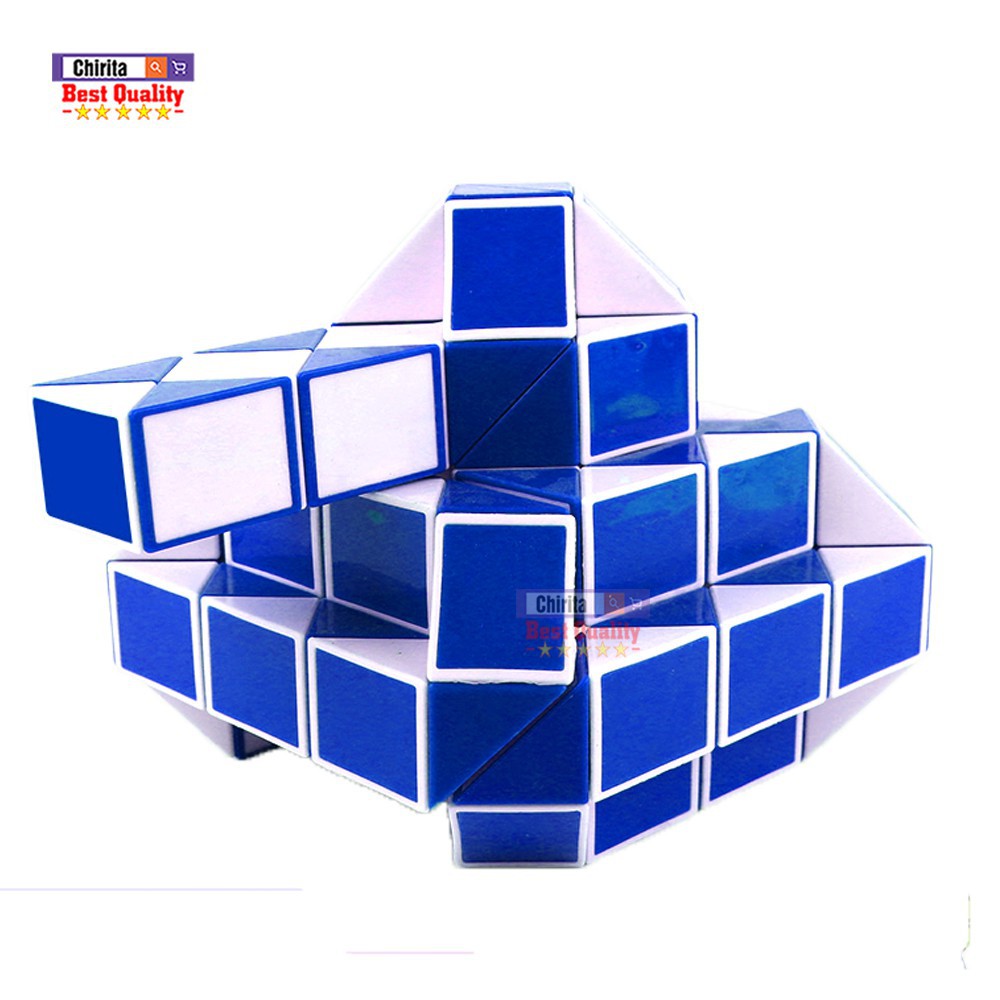 Đồ chơi rubik biến thể cao cấp - rubik snake 96 Khớp, giúp bé phát triển trí tuệ