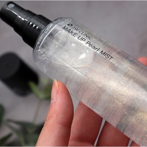 XỊT KHOÁNG NHŨ KHÓA LỚP MAKE UP 3W CLINIC MAKE UP PEARL MIST 150ML