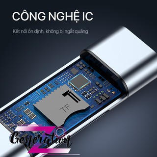 ĐẦU ĐỌC THẺ NHỚ TYPE-C CR202 - CARD READER TYPE-C TF/SD CR202