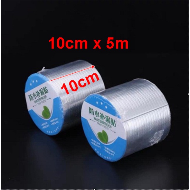 Băng Keo cường lực Siêu Dính Đa Năng, chống thấm,chống nhiệt cho tường, trần nhà, ống nước, bể nước