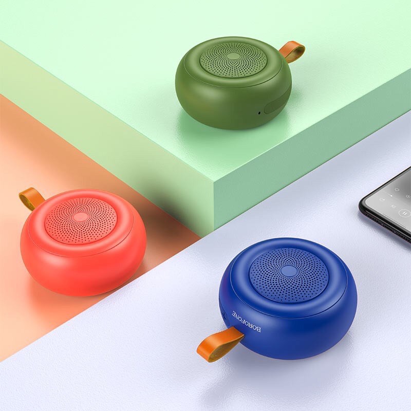LOA BLUETOOTH MINI BOROFONE BR10 JOYFUL SHINE HỖ TRỢ TF NGHE NHẠC,GỌI ĐIỆN,FM, THẺ NHỚ,USB,Card TWS V5.0 IPX5-CHÍNH HÃNG