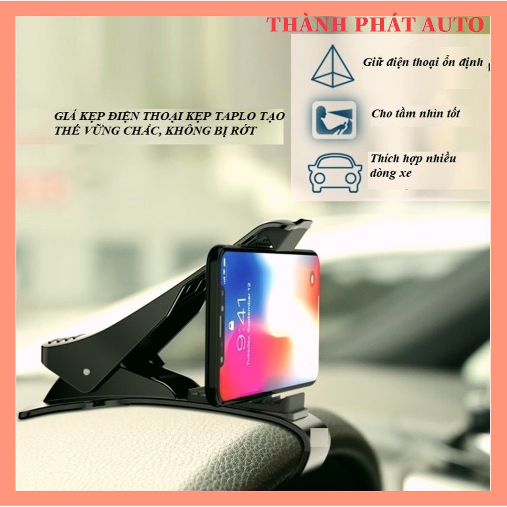 GIÁ ĐỠ ĐIỆN THOẠI - Giá kẹp điện thoại Taplo xe hơi, ô tô điều chỉnh thông minh 360 độ | BigBuy360 - bigbuy360.vn
