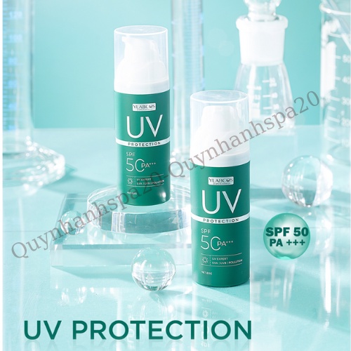 Kem chống nắng UV SPF 50 PA +++ chống nắng dưỡng trắng da mờ thâm Ylabcos quynhanhspa20
