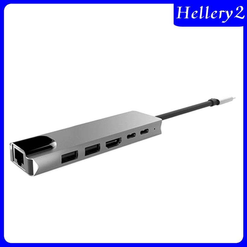 Bộ Chuyển Đổi 6 Trong 1 Usb 3.1 Sang 4k Hdmi Usb 3.0 Pd Rj45 Cho Macbook Pro | BigBuy360 - bigbuy360.vn