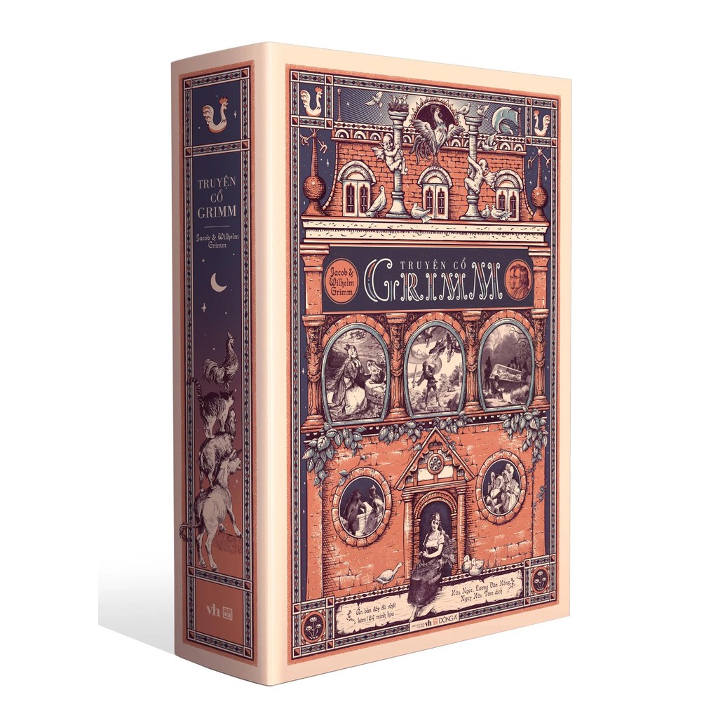 Sách - Truyện cổ Grimm (Ấn bản đầy đủ nhất kèm 184 minh hoạ của Philipp Grot Johann và Robert Leinweber)