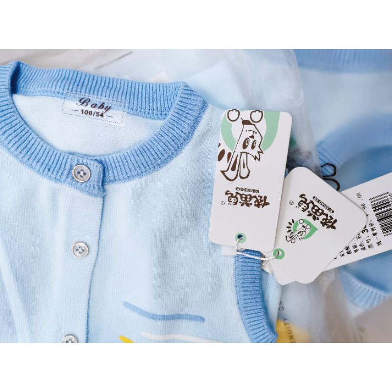 Áo gile len cho bé 7 - 15kg hàng Quảng Châu cao cấp siêu đẹp