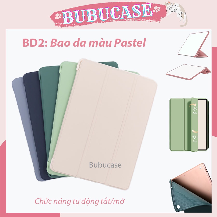 Bao Da / Ốp Dẻo Dành Cho Ipad Pro 11 inch 2018 2020 2021 - Tự Động Bật / Tắt Máy Khi Đóng Case - Hàng Cao Cấp
