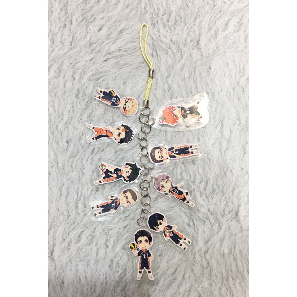 Móc Khóa dây anime Haikyuu