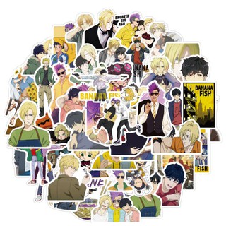Sticker dán cao cấp anime nhật bản banana fish cực cool ms#152