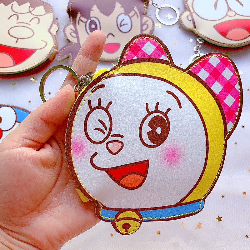 Ví Đựng Tiền Xu Hình Doraemon Dễ Thương