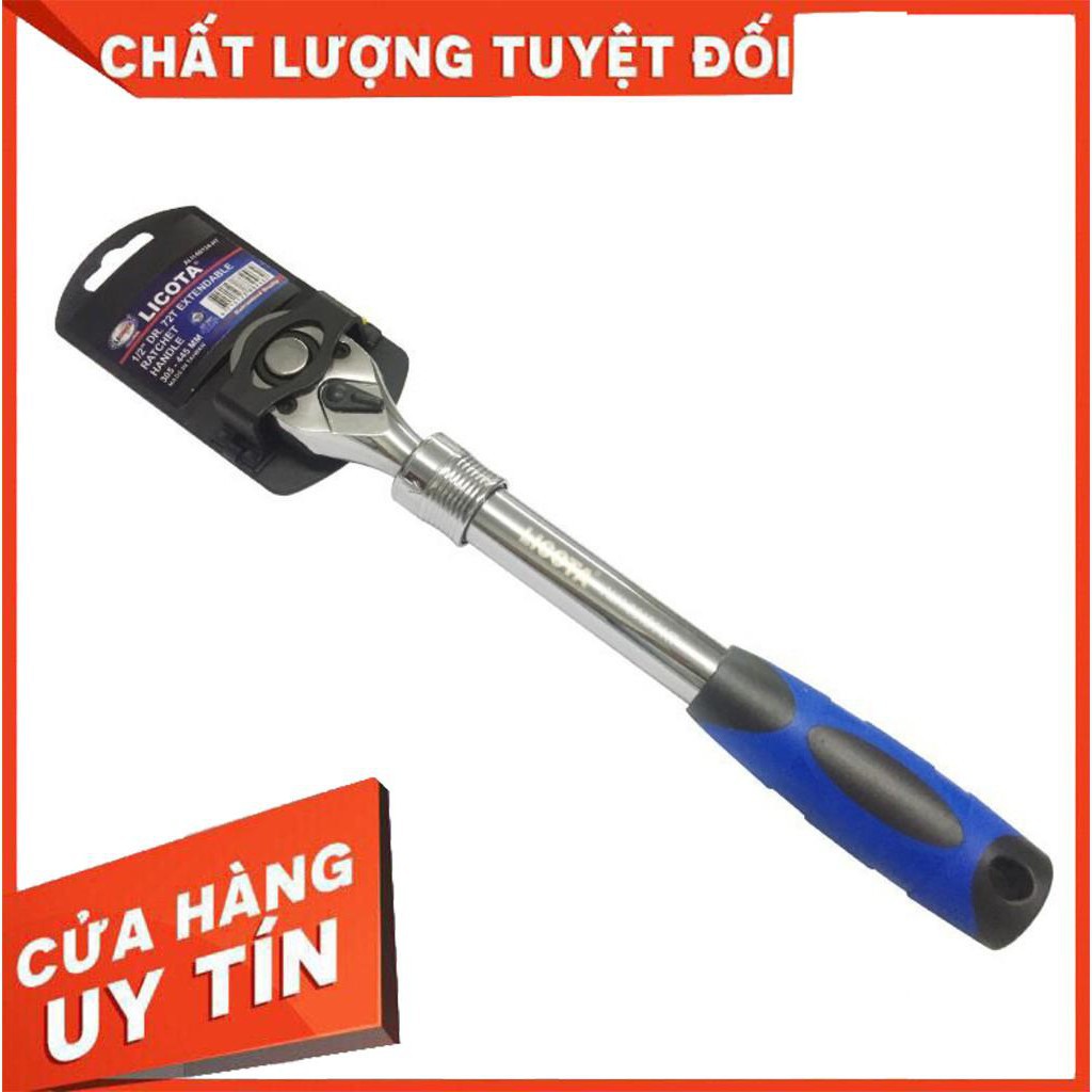 Cần siết tự động 1/2" 72 Răng Cán có tăng LICOTA - ALH-00124-HT